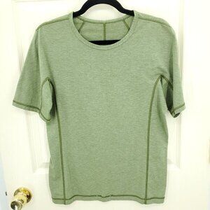 Men's Lululemon Raglan Short Sleeve Yoga Crew Neck S Green